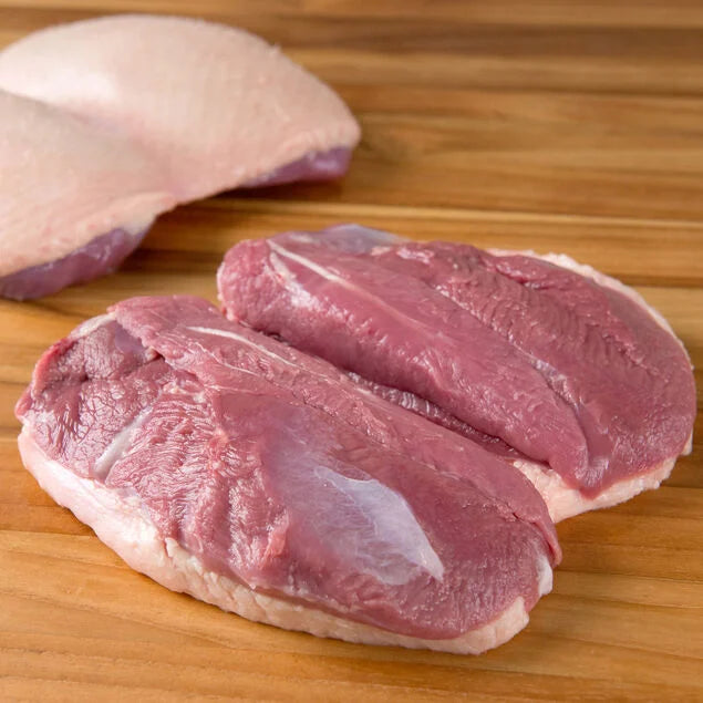 Duck breasts boneless 6 breasts